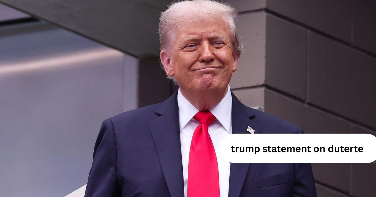 trump statement on duterte
