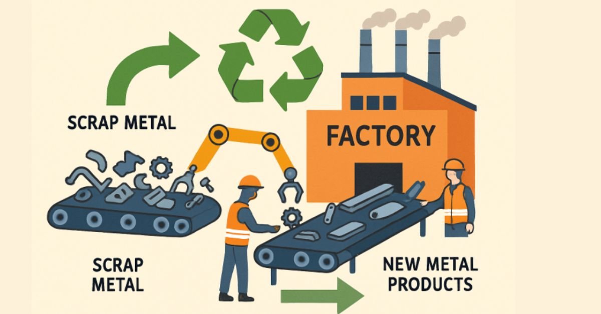 Scrap Metal Recycling Shapes