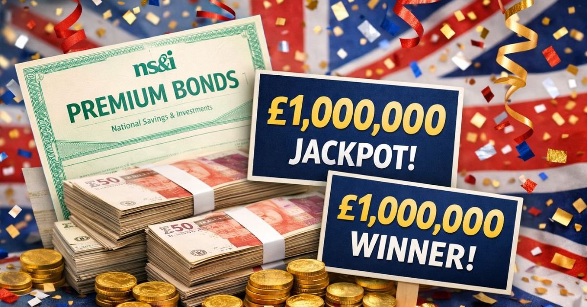 ns&i premium bonds winners January 2026 as two UK savers celebrate £1 million jackpot prizes