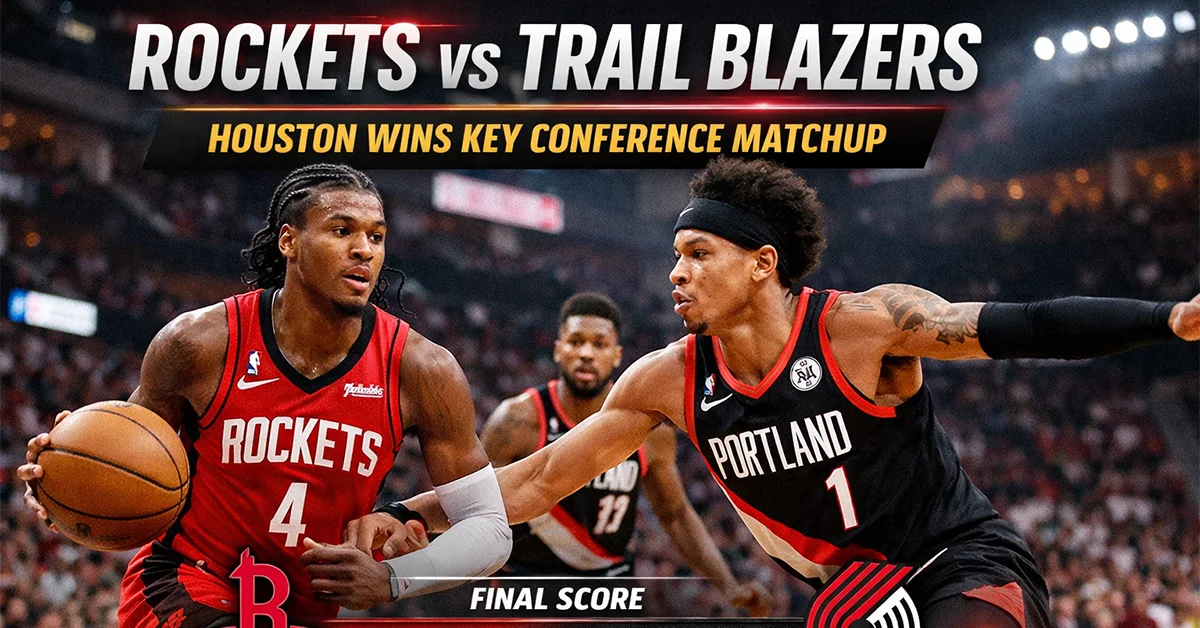 rockets vs trail blazers