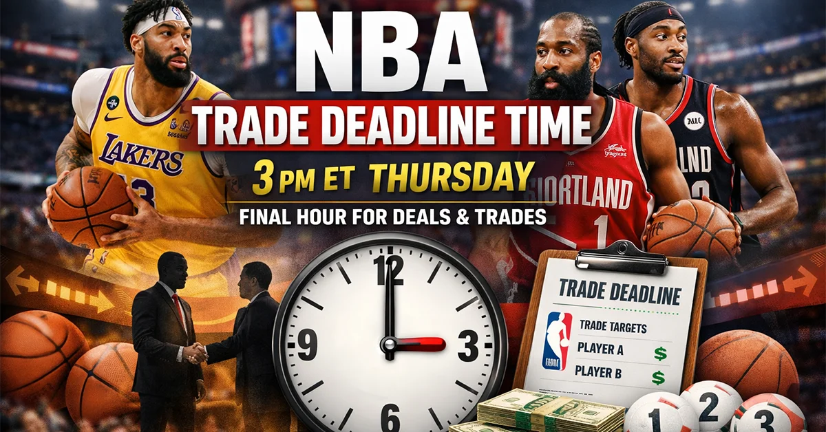 NBA Trade Deadline Time