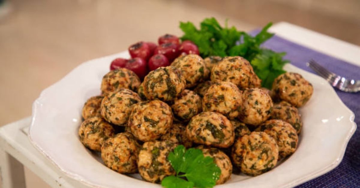 Thai Chicken Meatballs