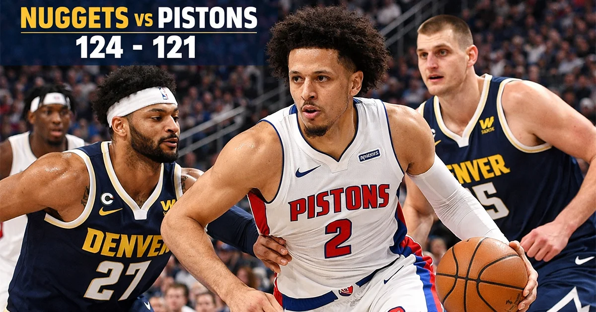 nuggets vs pistons
